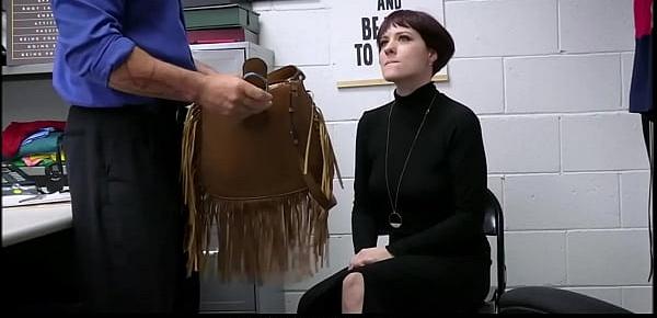 Sexy MILF School Teacher Jessica Ryan Caught Shoplifting Fucked By Guard After Deal Is Reached